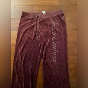 Juicy couture velour pants